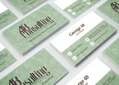 48 Consulting Business Card