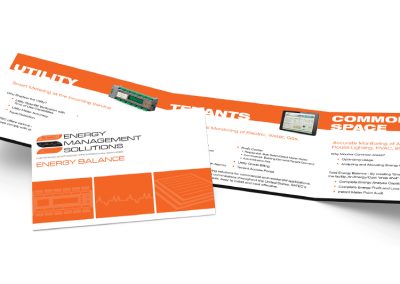 SATEC Panoramic Trifold Brochure