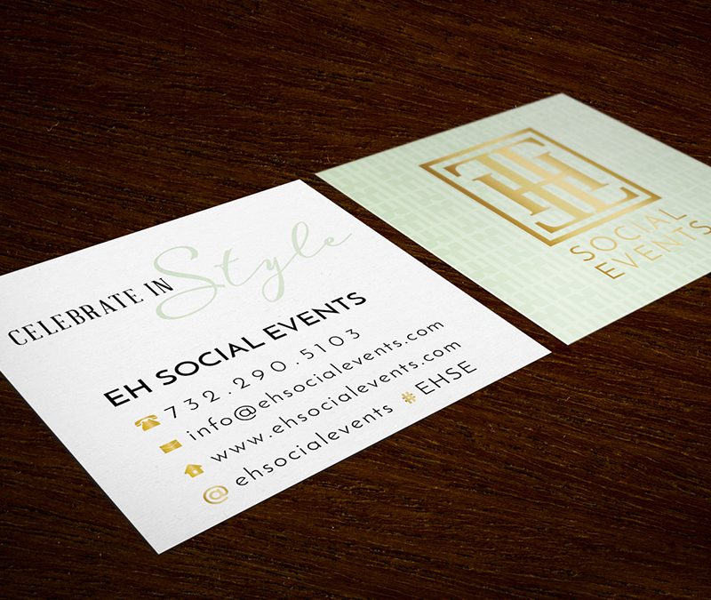 EH Social Events Business Card