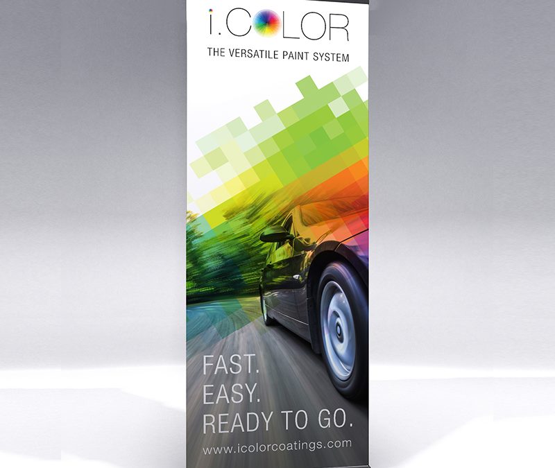 i.COLOR Tradeshow Banner